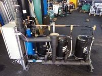 Холодильный агрегат, централь на базе 3-х компрессоров Copeland ZB76KCE с ШУ