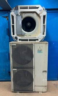Кассетный кондиционер Mitsubishi 48 (до 140 м²) (б/у)