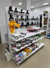Торговые металлические стеллажи