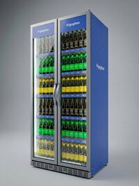 Холодильник для напитков двухдверный MAX-1000 HD [R290]